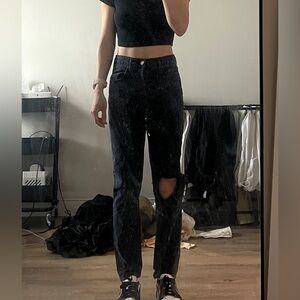 Agolde black jeans